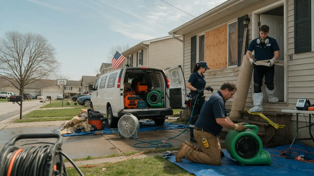 Water Damage Restoration in Greenfield, IN near me